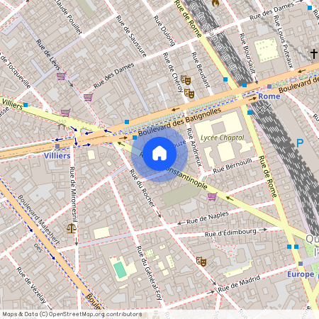 Constantinople 34, Rue de Constantinople, Paris