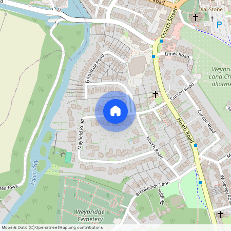 Mayfield Road, Weybridge, KT13