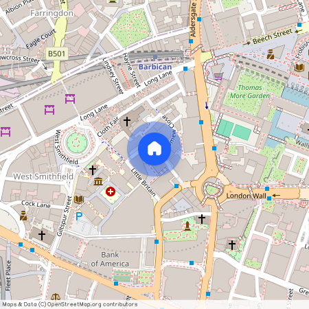 Bartholomew Close, Farringdon, EC1A