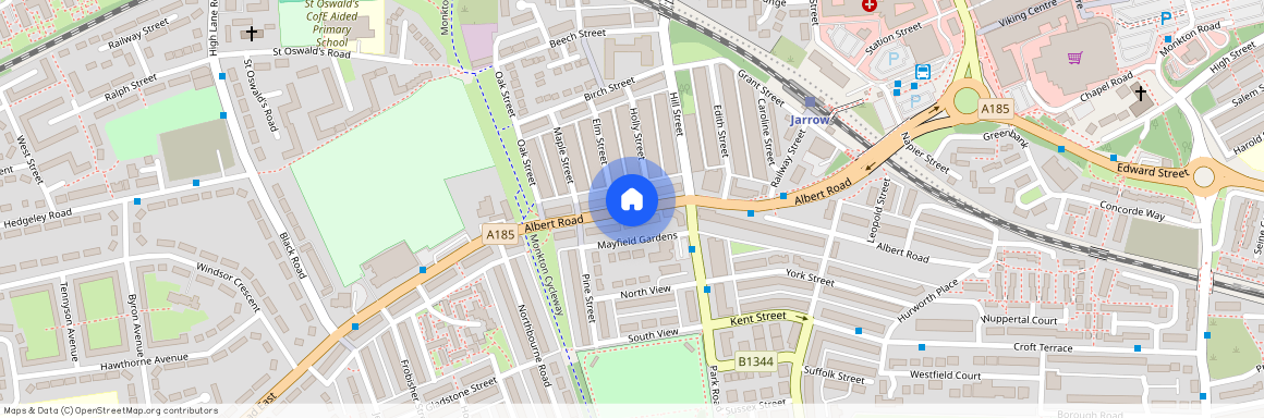 Albert Road, Jarrow, NE32