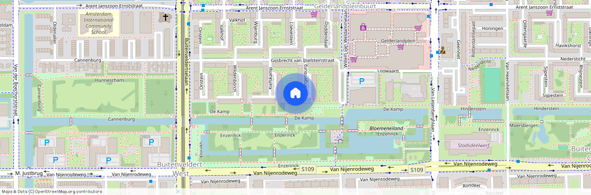 Buitenveldert-West, 1082 JV, Slangenburg, Amsterdam