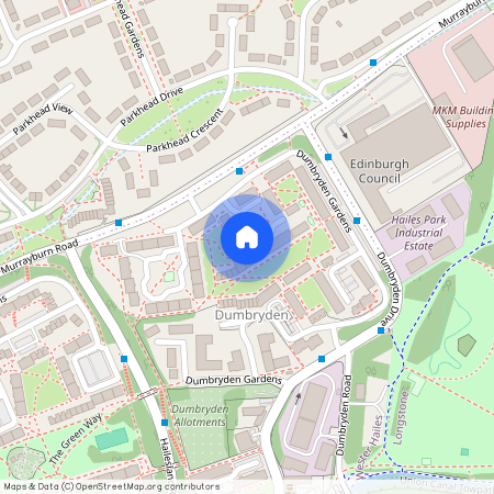 Dumbryden Gardens, Edinburgh, EH14