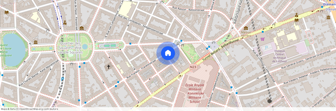 Rue Franklin, 147, 1000, Bruxelles