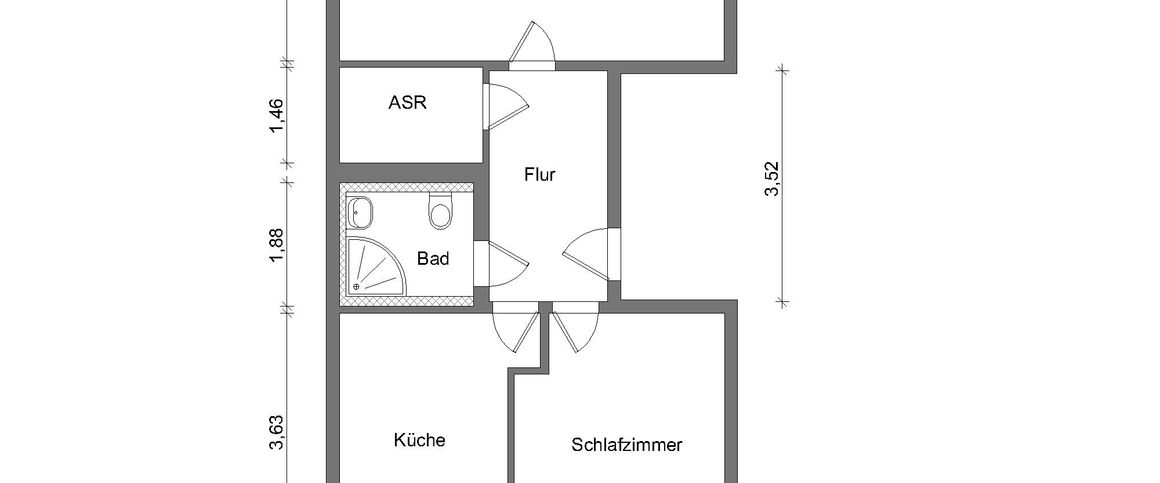 Wohnung Nr. 307/87/21 - Photo 1