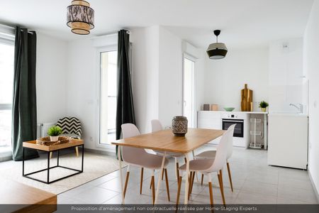 location Appartement T2 DE 40.4m² À VILLEURBANNE - Photo 3