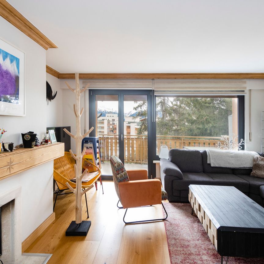 APPARTEMENT EN PLEIN CENTRE DE CRANS-MONTANA - À LOUER EN ÉTÉ - Photo 1