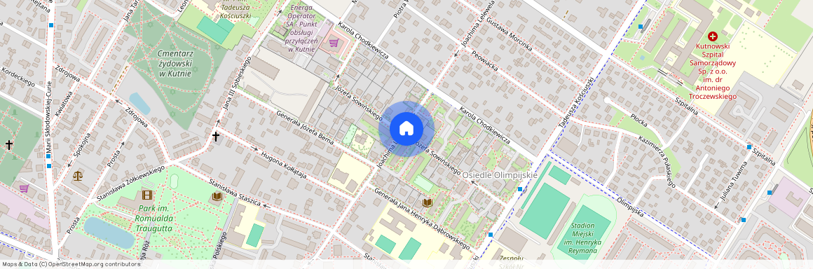 ul. Sowińskiego, Kutno, kutnowski, łódzkie