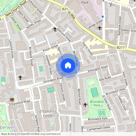 100 Benhill Road, London SE5