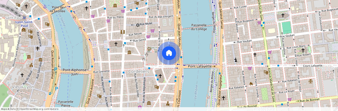 19 RUE CLAUDIA, LYON 2EME ARRONDISSEMENT La Bourse-Grenette