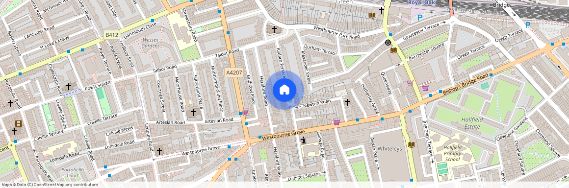 Kildare Gardens London W2, London, W2