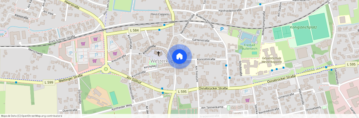 49492 Westerkappeln–Westerkappeln – Zentrum