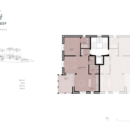 2.5-Zimmer-Neubauwohnung mit Charme und Komfort - Photo 3