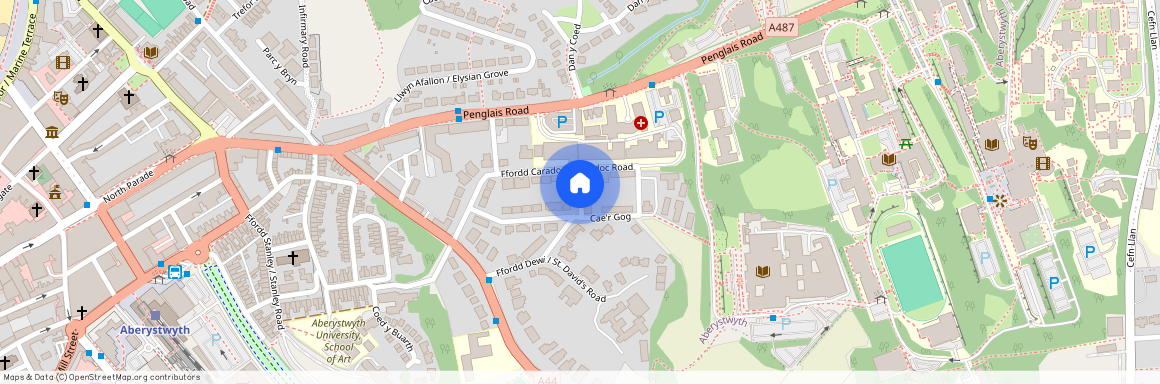 Caergog Terrace, Aberystwyth, Ceredigion