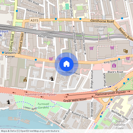 Down Place, The Kingsley, Hammersmith, London, W6