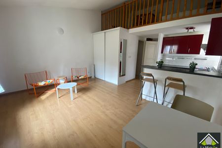 STUDIO MEUBLE de 31 m² AVEC MEZZANINE - CENTRE VILLE - Photo 2