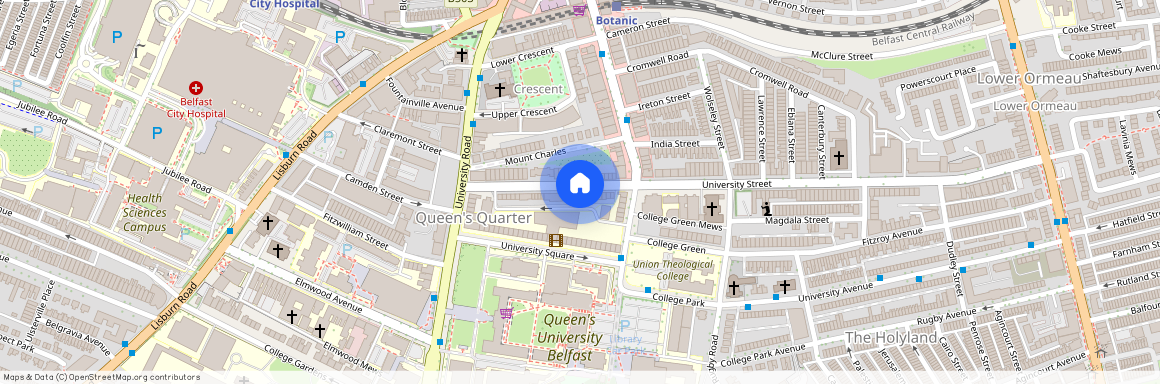 Apt 1, 47 University Street, Belfast, BT7 1FY