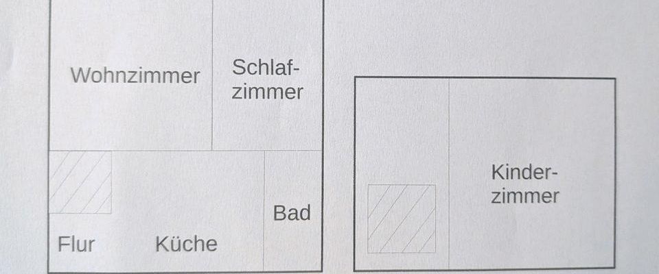 3 Zimmer Wohnung in Glöwen zu vermieten - Foto 1