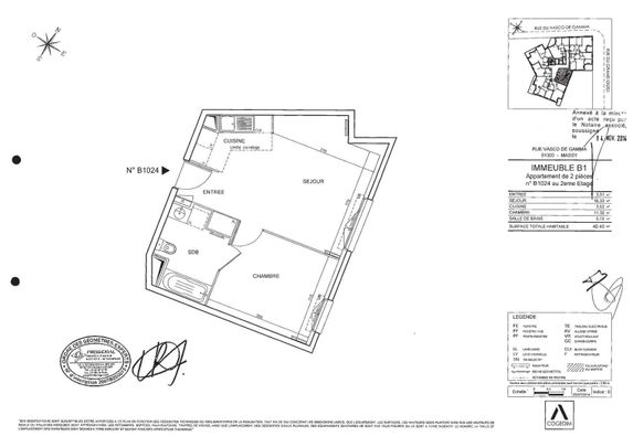 location Appartement T2 DE 39.8m² À MASSY - Photo 1