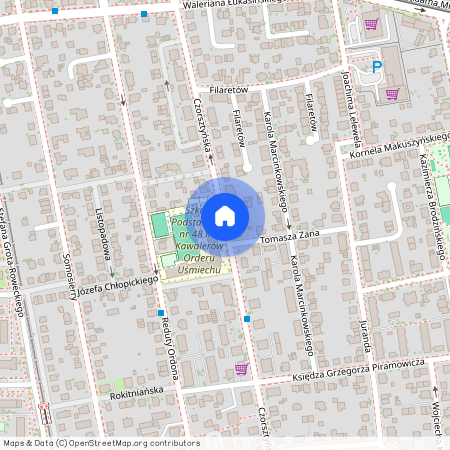 ul. Czorsztyńska, Pogodno, Zachód, Szczecin, zachodniopomorskie