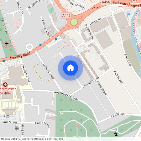 Peel Street, Kidderminster, Worcestershire, DY11