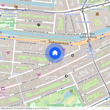 Oude Pijp, 1073 XS, Tweede Jacob van Campenstraat, Amsterdam