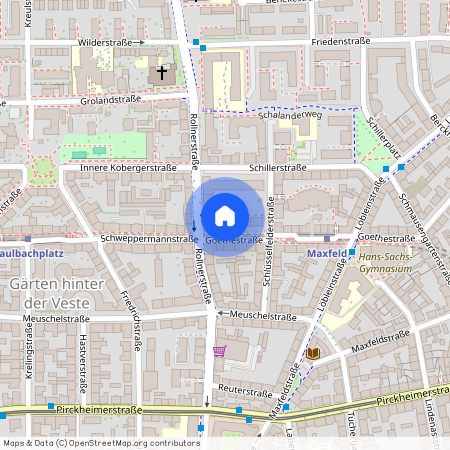 Goethestraße 3, 90409 Nürnberg (Mittelfr) - Nordstadt