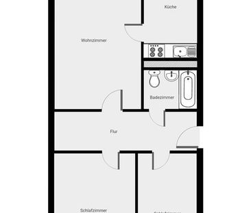 ***01.01.026*** 3-Zimmer-Wohnung zu vermieten - Foto 1
