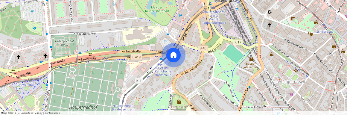 Untere Zahlbacher Str. 94, 55131 Rheinland-Pfalz - Mainz