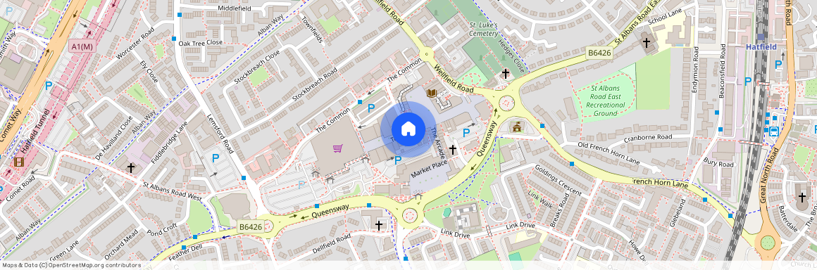 Town Centre, Hatfield, AL10