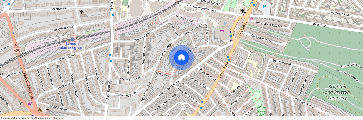 Roundhill Crescent, Brighton, BN2