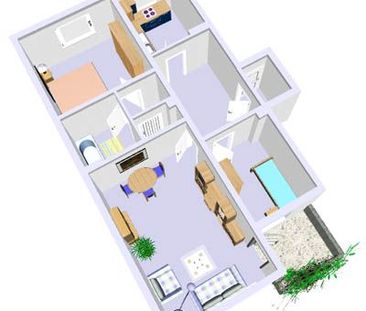 Hier fühlen Sie sich wohl: günstige 2,5-Zimmer-Wohnung - Foto 3