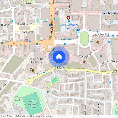 Ocean Crescent, Plymouth, PL1
