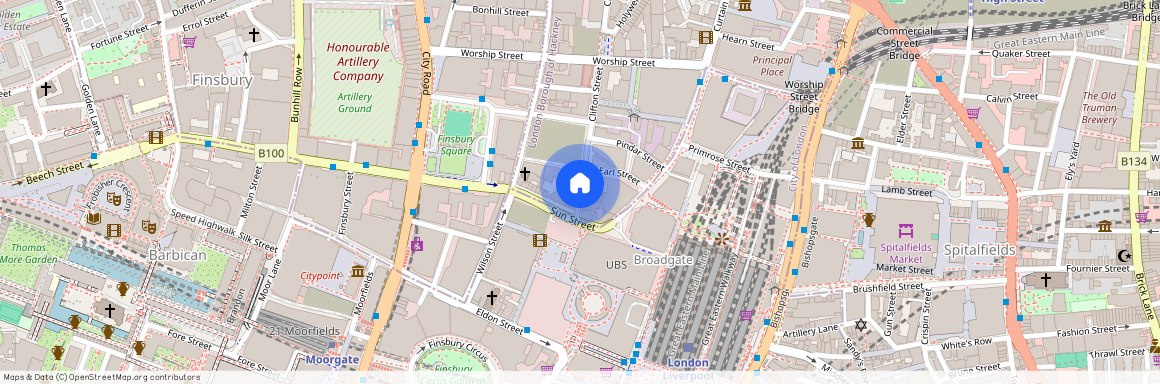 One Crown Place, London