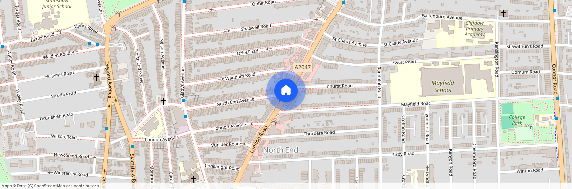 London Road, North End