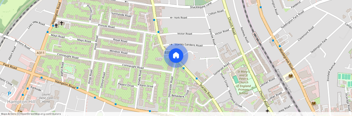Stanley Road, Teddington, TW11