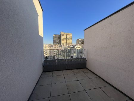 Moderne 1-Zimmer-Wohnung mit Dachterrasse - Foto 3