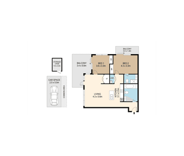 Spacious 2-Bedroom Apartment | 4-Min Walk to Asquith Station - Photo 2