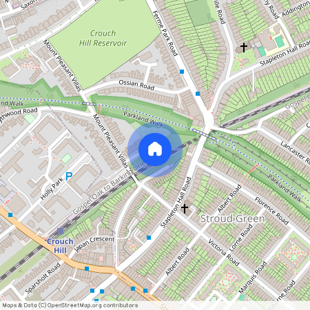 Ferme Park Road, Stroud Green, London N4