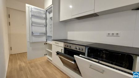 Sonnwendviertel: 1-Zimmer-Wohnung mit Balkon im 12. OG – Fitnessraum, Co-Working & Rooftop-Terrasse inklusive! - Foto 5