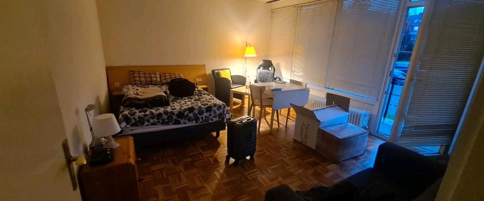 Mobiliert 1-Zimmer Wohnung in Farmsen vom 01.12 bis 10.06.2026 - Foto 1