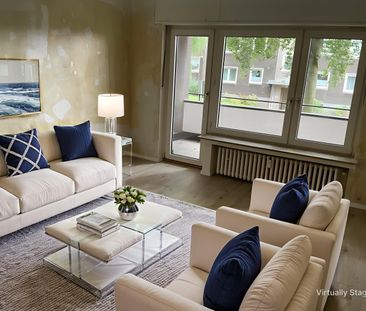 Tolle 3-Zimmer-Wohnung im Erdgeschoss mit Balkon in beliebter Lage ... - Foto 1