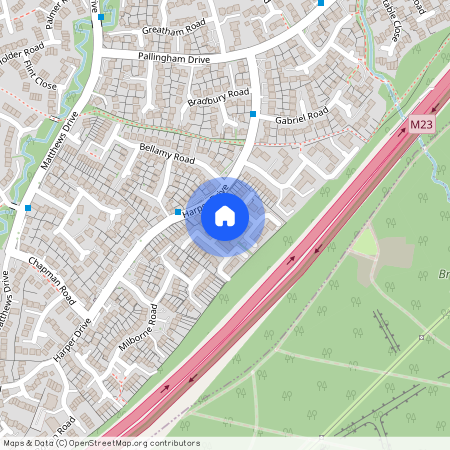 Lyon Close, Crawley, Maidenbower
