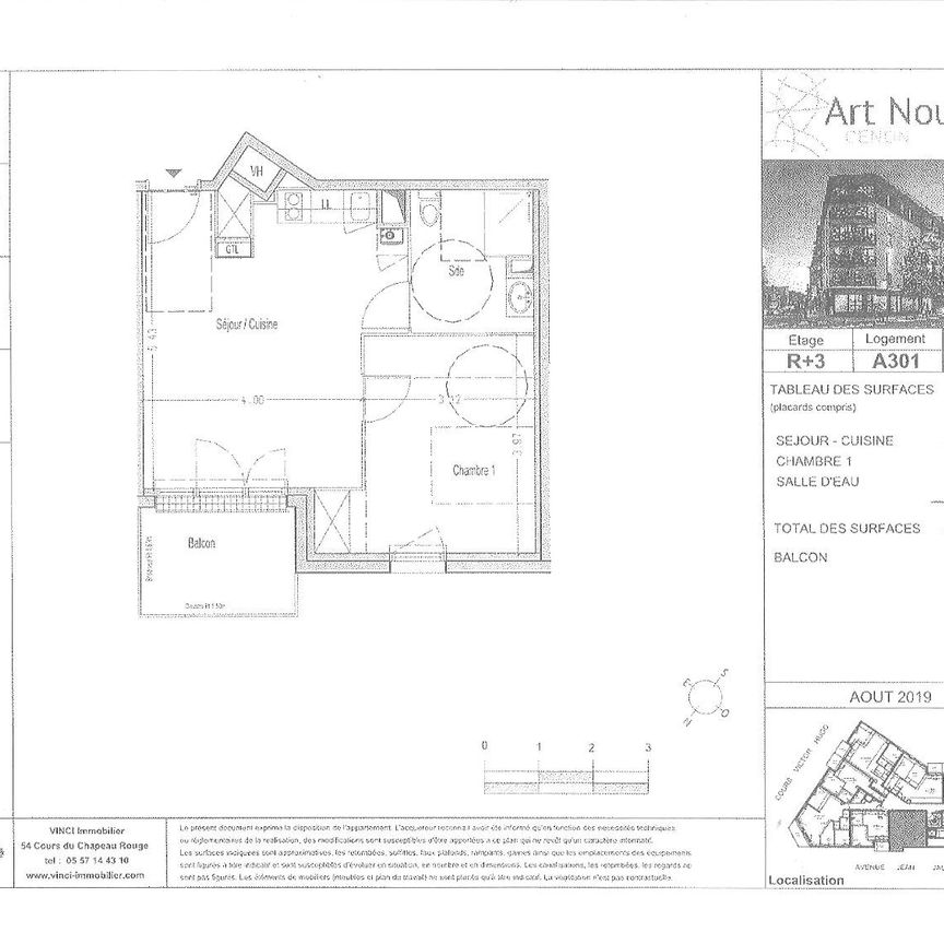 Location Appartement 2 pièces 42m² CENON 33150 - Photo 2