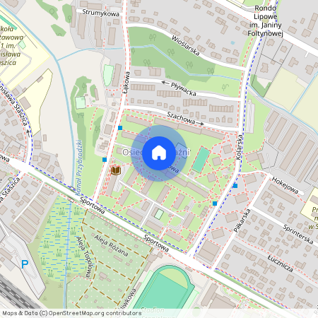 ul. Tenisowa, Szamotuły, Szamotuły, szamotulski, wielkopolskie