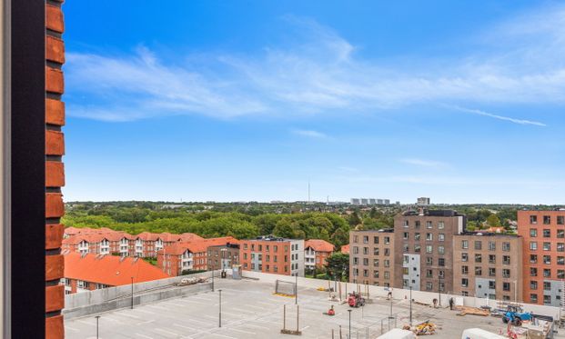 Moderne og lys 2-vær. lejlighed med eksklusiv beliggenhed over Herlev Bycenter - Photo 1