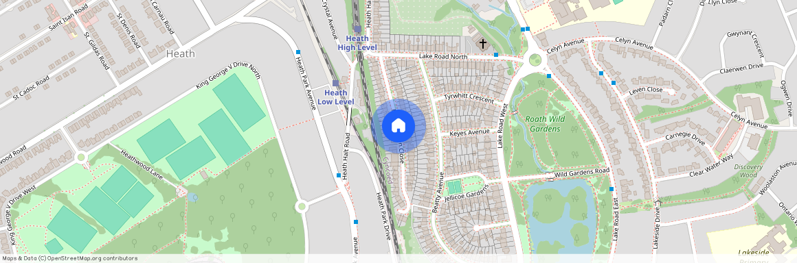 Mountbatten Close, Roath Park, Cardiff, CF23