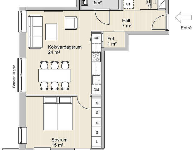 LÄGENHET C 1603 (INFLYTTNING FR. 1/10) - Photo 1