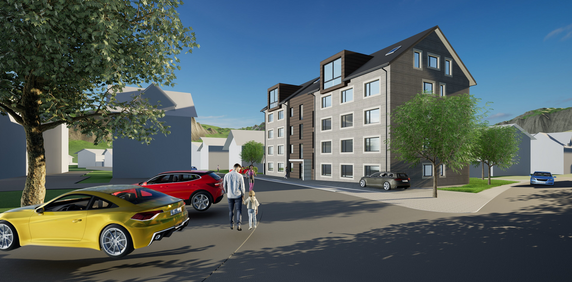 Moderne 4.5 Zimmer Neubauwohnung in Unteriberg, Alpenblick - Foto 2