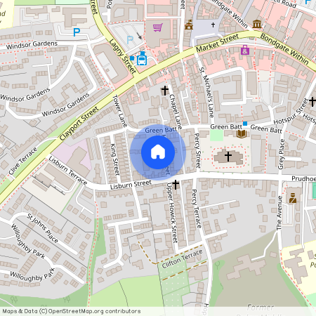 Grahams Yard, Alnwick, Northumberland