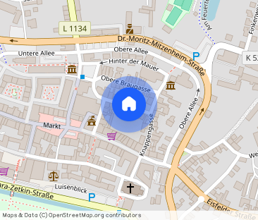 Frisch gestrichene 3-Zimmer-Wohnung mit Balkon, Aufzug und Keller i... - Foto 1